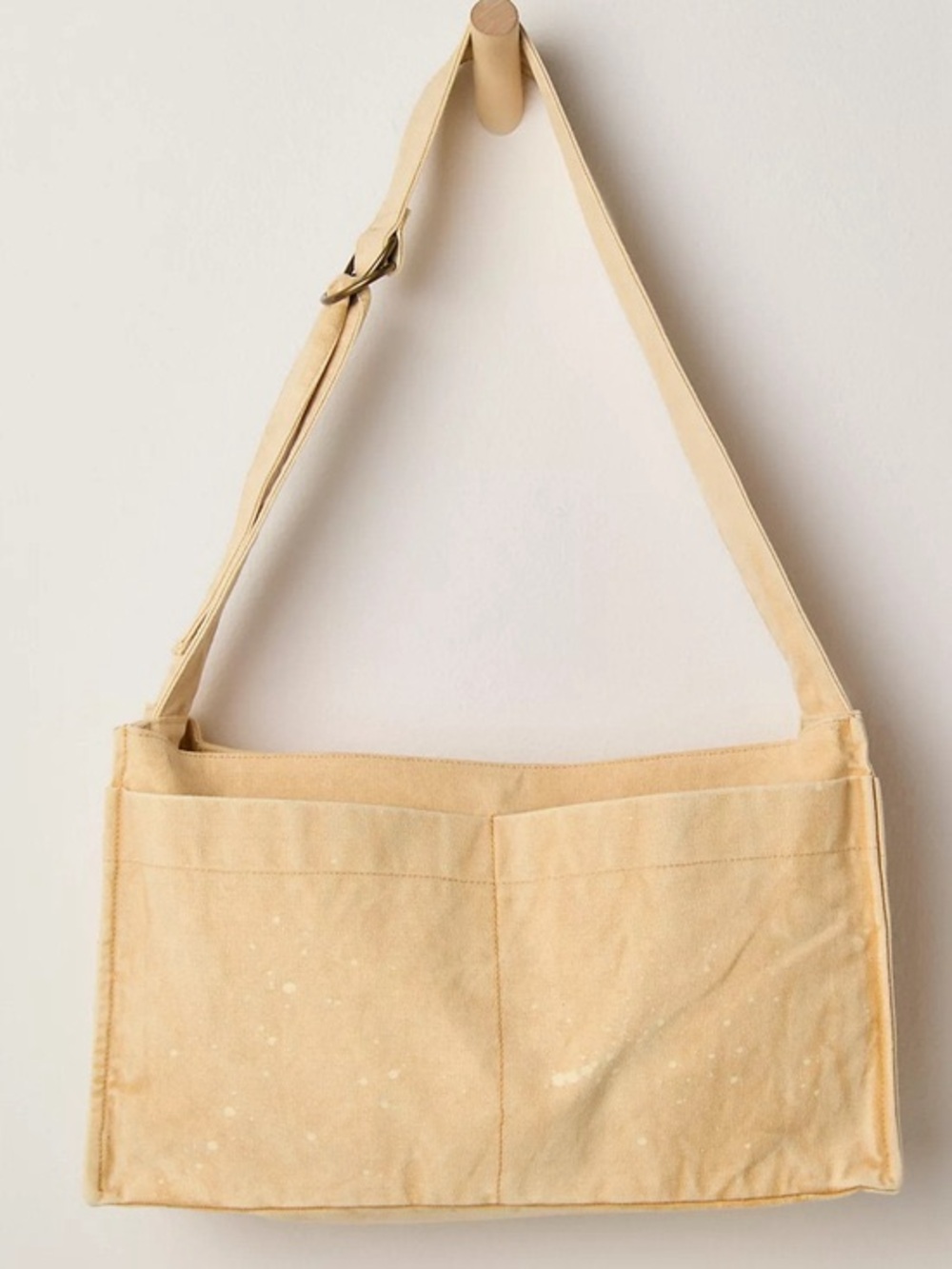 NWT Free People Camp Crush Sling Bag- Neutral - Picture 2 of 13